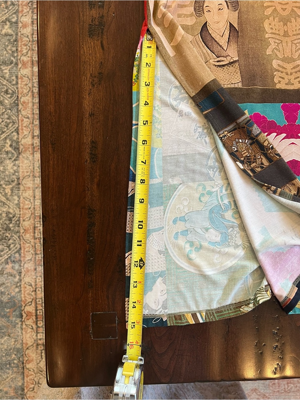 Johnny Was Asian inspired patchwork Dress - Picture 8 of 8